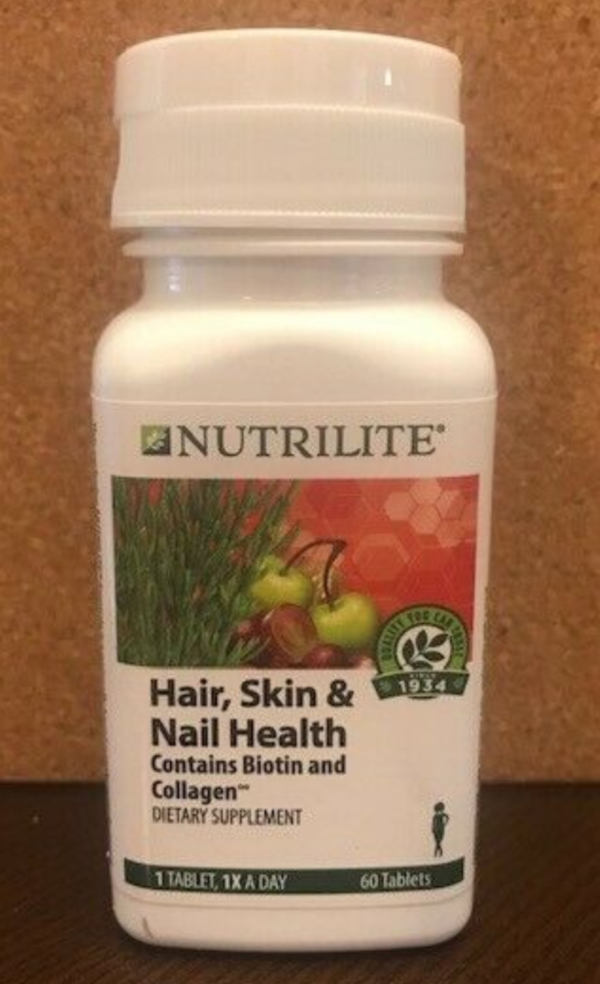 Amway Nutrilite Hair Skin Nails 60 Tablets Reviews Ingredients Benefits How...