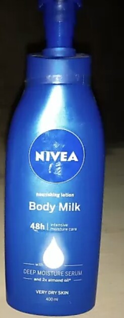 Nivea Nourishing Lotion Body Milk with Deep Moisture Serum -Nivea Nourishing Lotion Body Milk with Deep Moisture Serum-By aflyingsoul