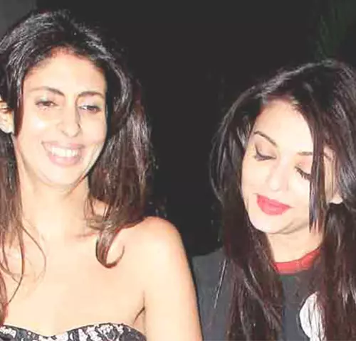 Aishwarya Rai and Shweta Nanda