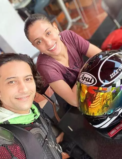 Apurva Agnihotri and Shilpa Saklani