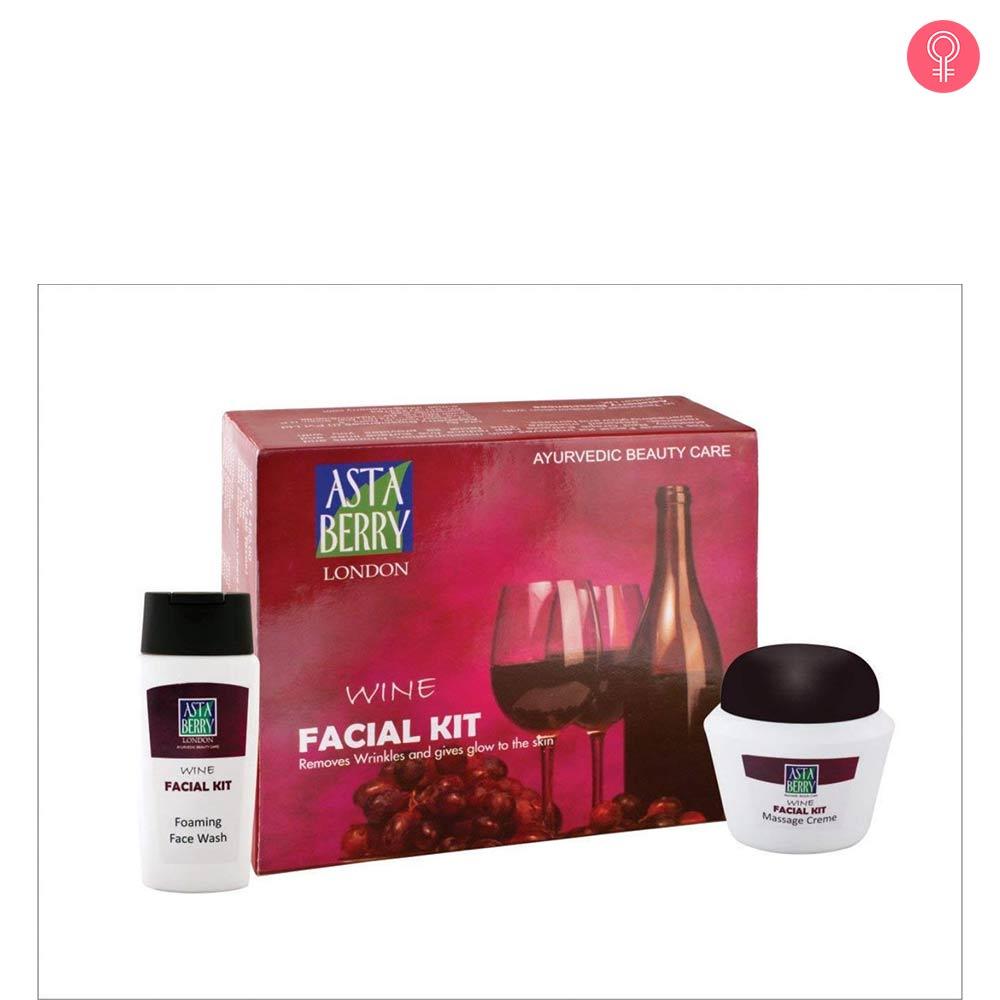 bio fresh aroma wine facial kit