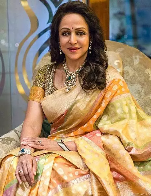 Beauty Blush And Open Hairstyle