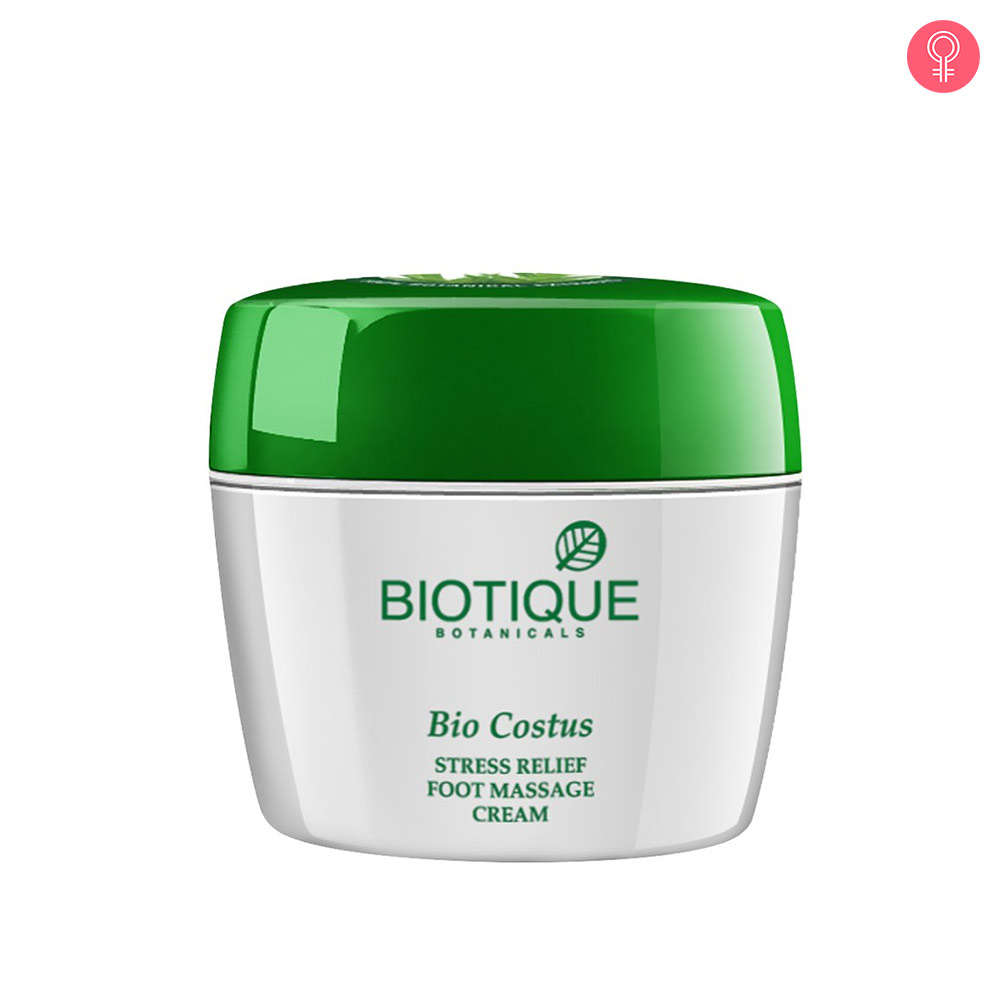Biotique Bio Costus Stress Relief Foot Massage Cream