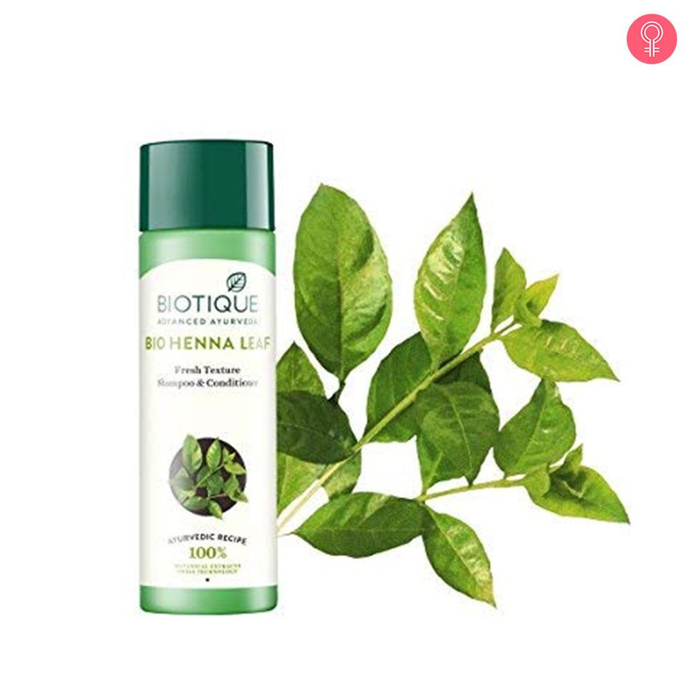 Biotique Bio Henna Leaf Fresh Texture Shampoo and Conditioner Reviews