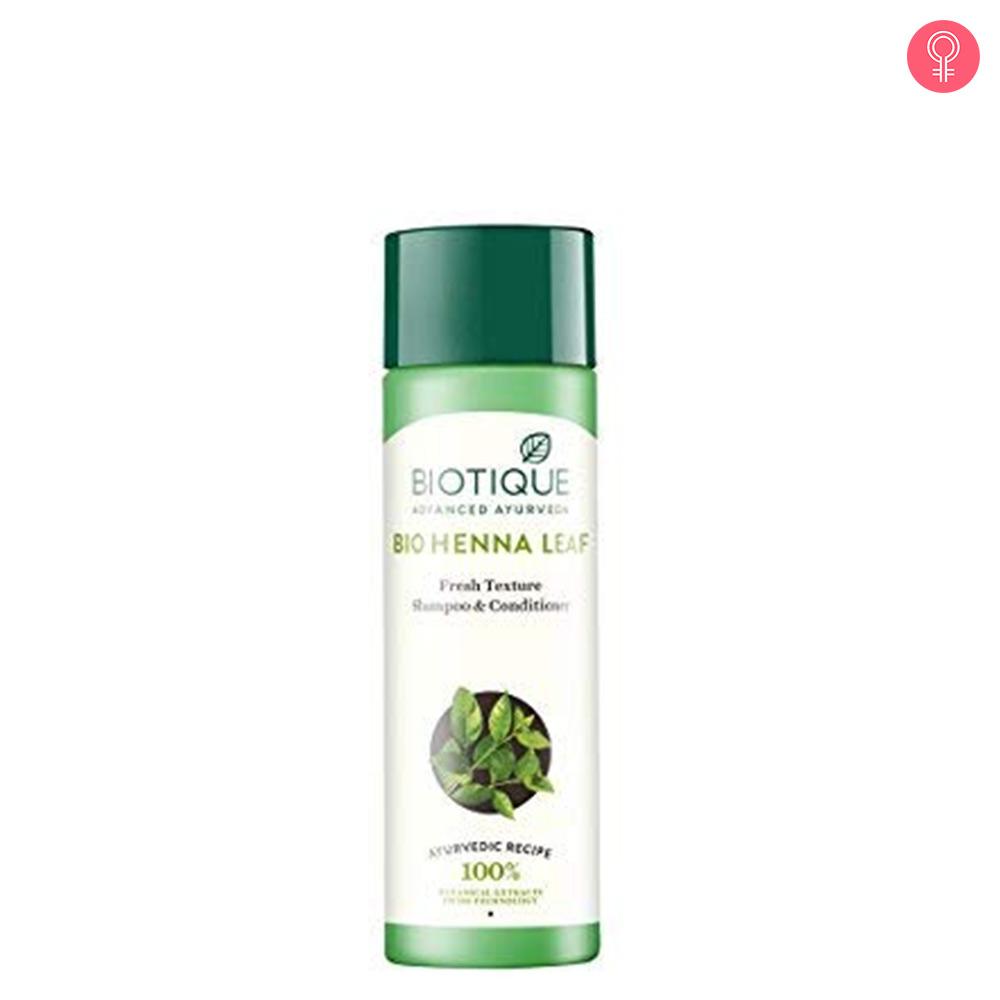 Biotique Bio Henna Leaf Fresh Texture Shampoo and Conditioner Reviews