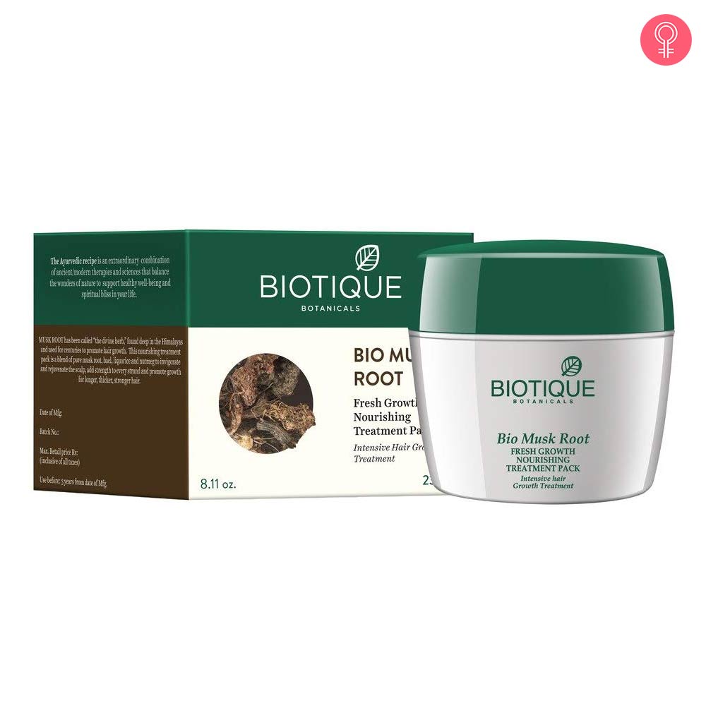 Biotique Bio Musk Root Fresh Growth Nourishing Treatment Pack