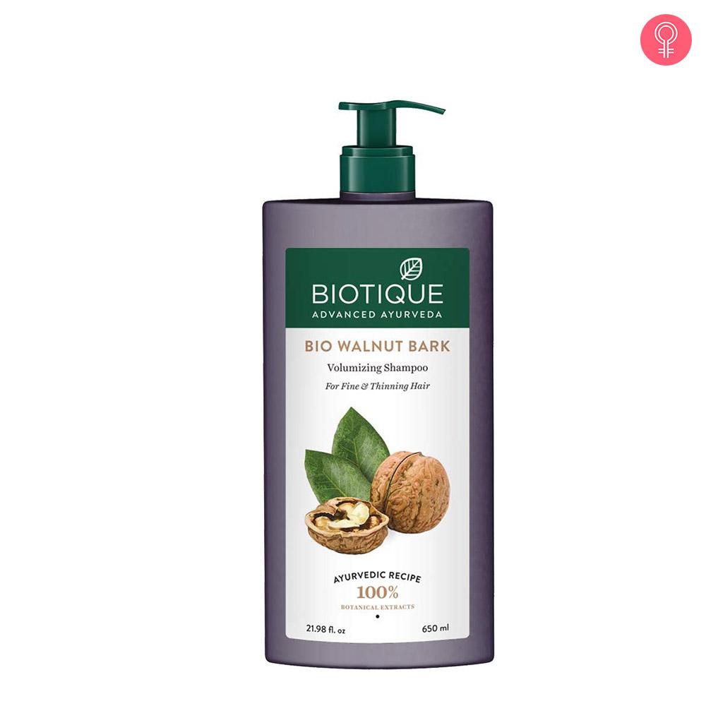 Biotique Bio Walnut Bark Volumizing Shampoo Reviews Ingredients Benefits How To Use Price