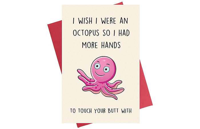 Decolove I Wish I Were An Octopus Card
