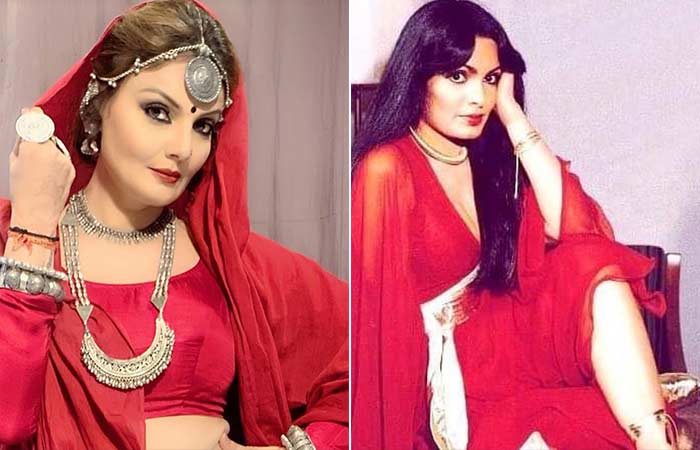 Deepshikha Nagpal and Parveen Babi