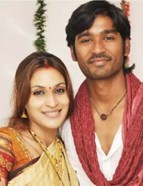 Dhanush and Aishwarya