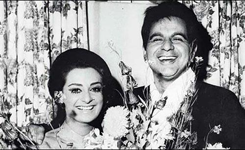 Dilip Kumar And Saira Banu