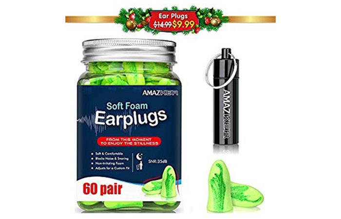 Ear Plugs AMAZKER Bell-Shaped