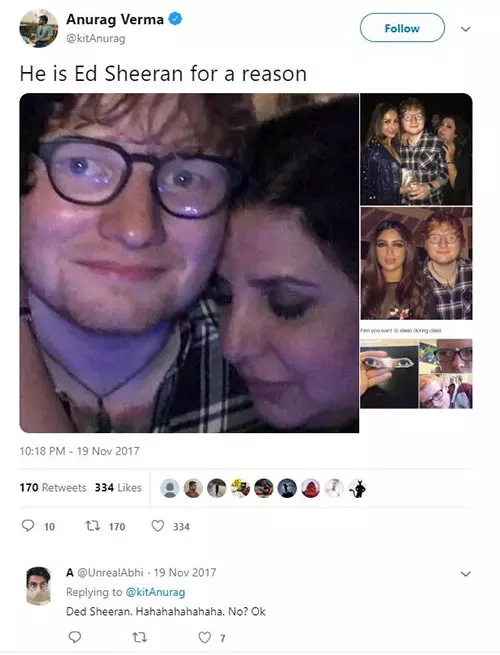 Ed Sheeran Gets Trolled Over Pictures From Farah Khan’s Party