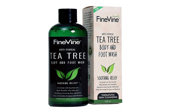 FineVine Anti-Fungal Tea Tree Body And Foot Wash