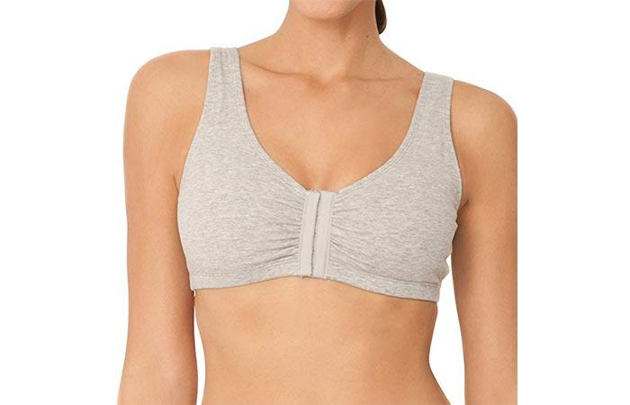 Fruit Of The Loom Women's Front Close Builtup Sports Bra