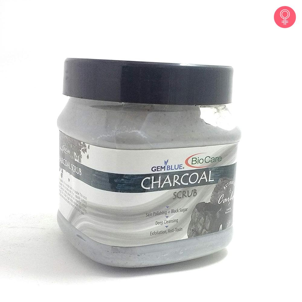 Gemblue BioCare Charcoal Scrub Reviews, Ingredients, Benefits, How To