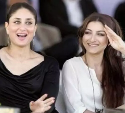 Kareena Kapoor and Soha Ali Khan