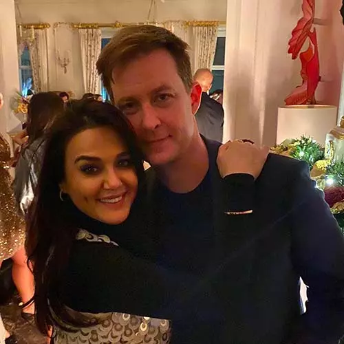 Preity Zinta and Gene Goodenough