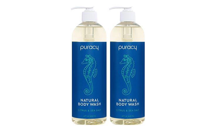 Puracy Citrus & Sea Salt Natural Body Wash