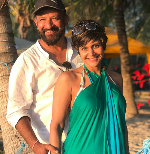 Raj Kaushal and Mandira Bedi