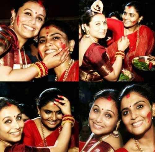 Rani Mukerji and Jyoti Mukherjee