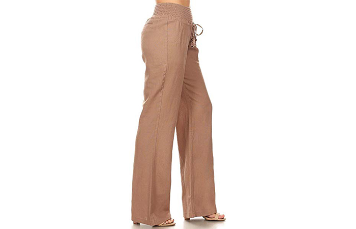 Relaxed-Fit High Waist Pants