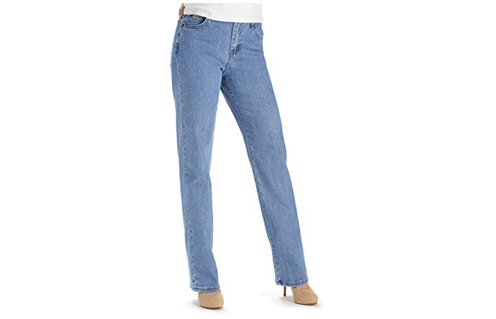 Relaxed Fit Straight Leg Jean