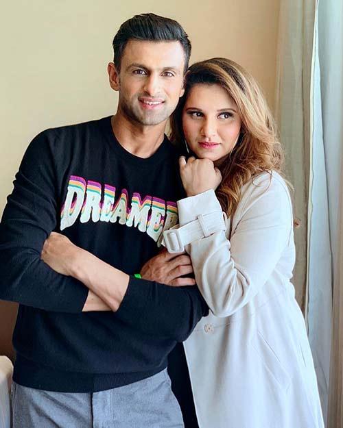 Sania Mirza and Shoaib Malik