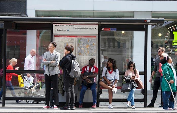 Seeing Him At The Bus Stop