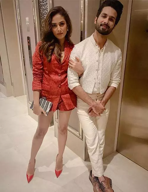 Shahid Kapoor and Mira Rajput