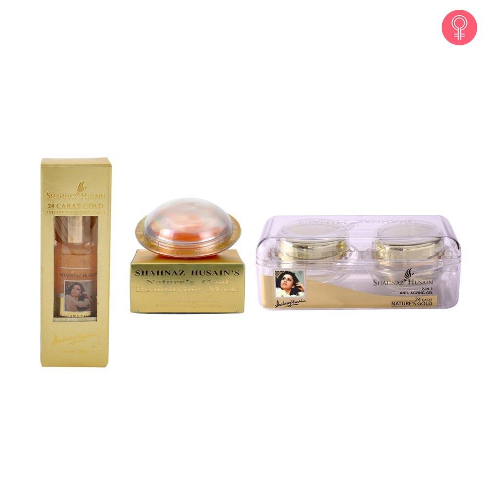 Shahnaz Husain 24 Carat Gold Facial Kit Reviews, Ingredients, Benefits