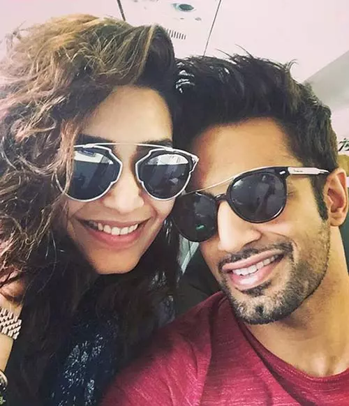 Upen Patel and Karishma Tanna