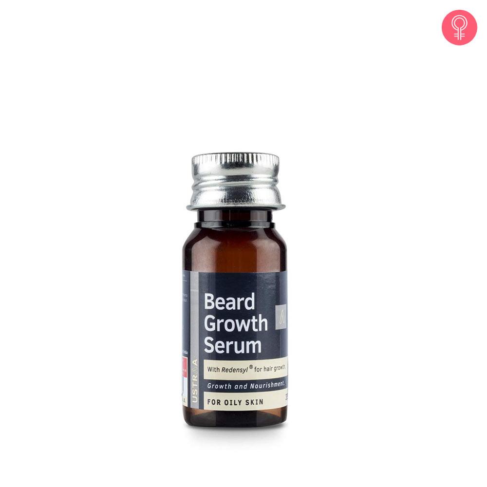 Ustraa Beard Growth Serum Reviews, Ingredients, Benefits, How To Use, Price
