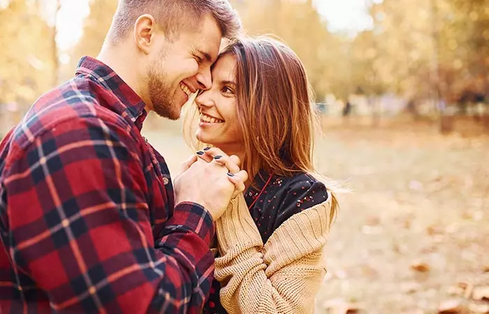 You're Your Happiest Around Him