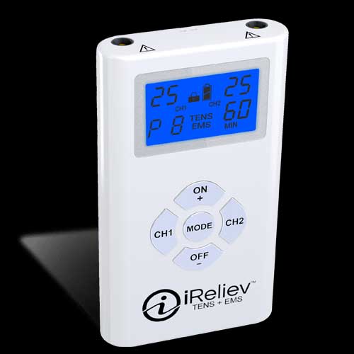 2nd Edition HealthmateForever NK10GL Silver 10 Modes Best Muscle Stimulator  tens EMS nmes Unit Machines Electric