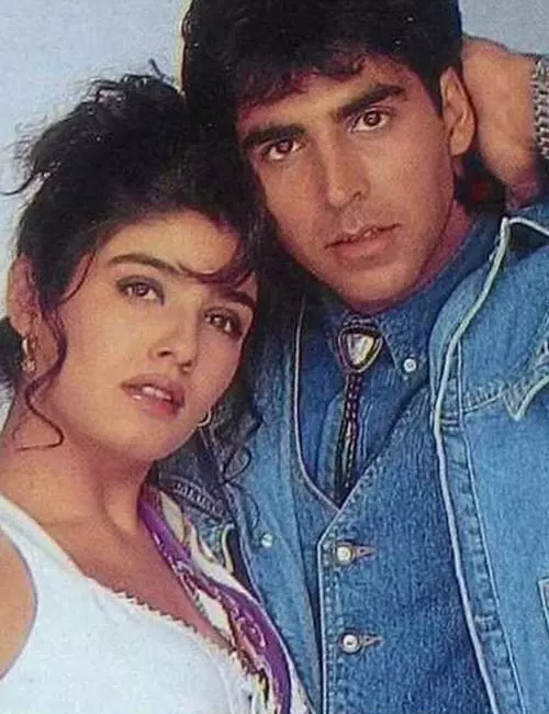 Akshay Kumar And Raveena Tandon