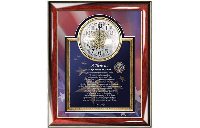 AllGiftFrames Military Clock