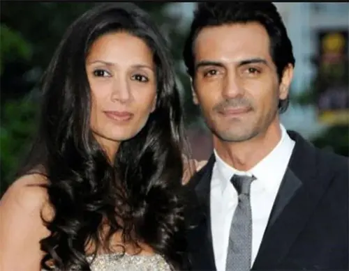 Arjun Rampal and Mehr Jessia