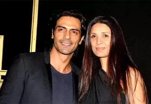 Arjun Rampal and Mehr Jessica