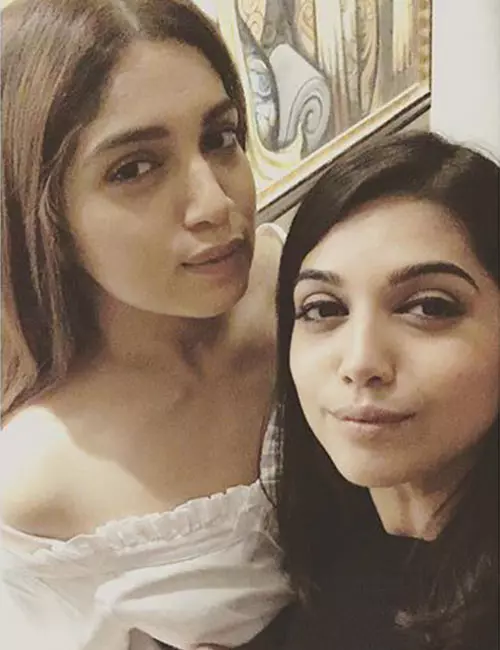 Bhumi Pednekar and Samiksha Pednekar
