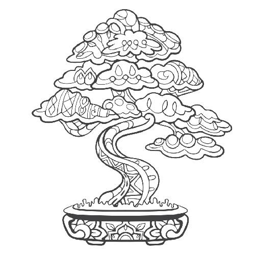 Bonsai Tree Tattoo