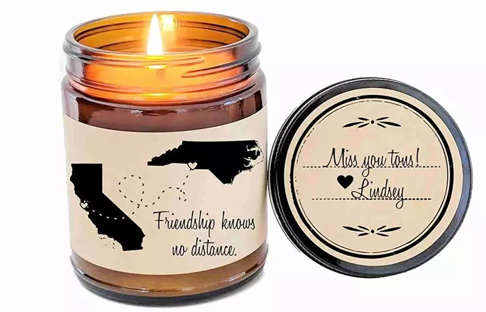 Define Design 11 Long Distance Friendship Scented Soy Candle
