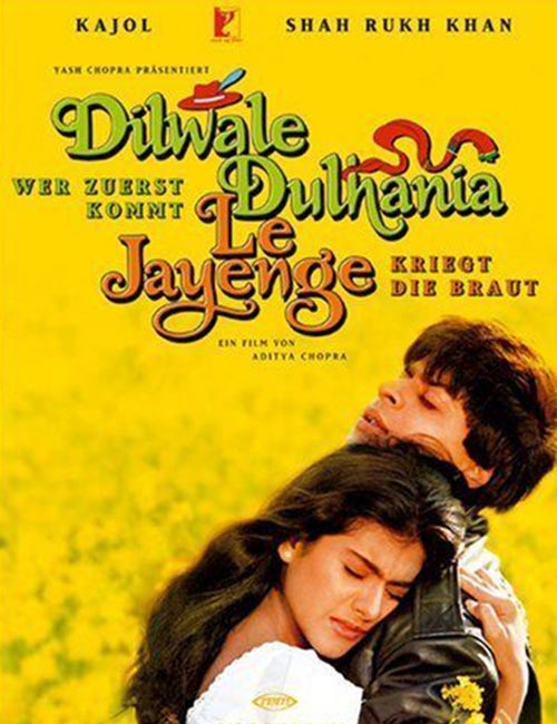 Hindi Valentine's Day movie Dilwale Dulhania Le Jayenge