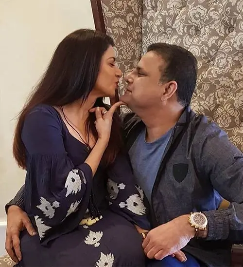 During the shooting of the film and while he was away