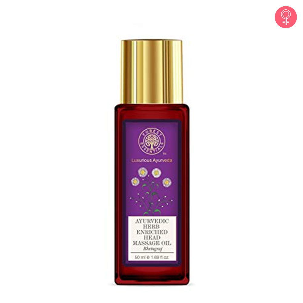 Forest Essentials Bhringraj Ayurvedic Head Massage Hair Oil