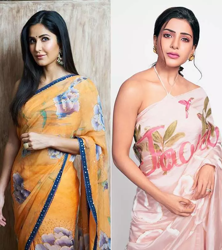 Hand-painted Sarees Are Totally In! Meet The Actresses Who've Set The New Trend