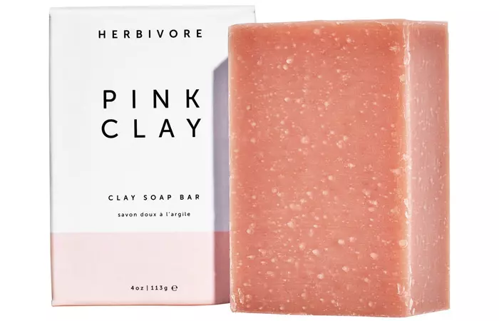 Herbivore - Natural Pink Clay Cleansing Soap Bar