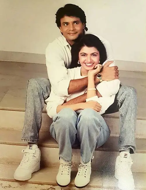 In an interview, Bhagyashree revealed that they were in school together
