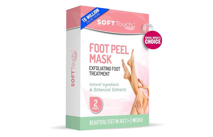 Soft Touch Foot Peeling Mask Exfoliating Callus Remover