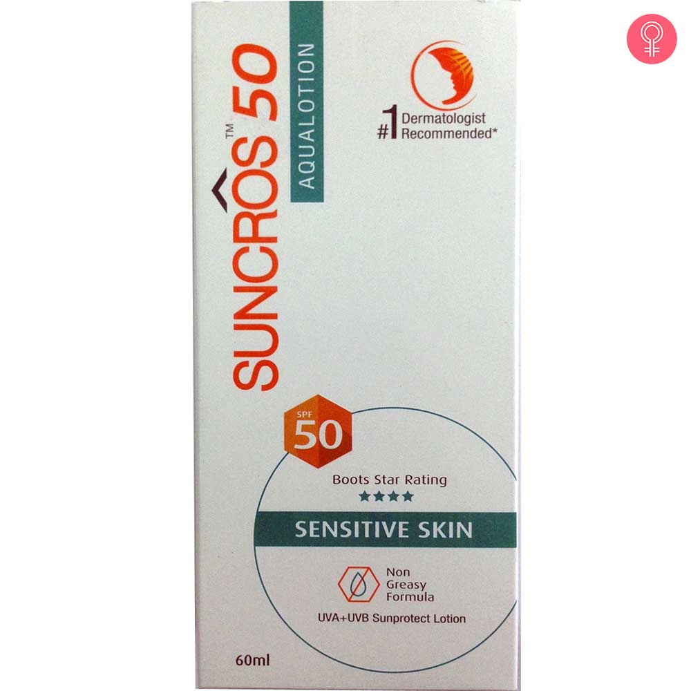 Suncros Matte Finish Soft Sunscreen Gel SPF 50+ PA+++ Reviews, Ingredients, Benefits, How To Use 